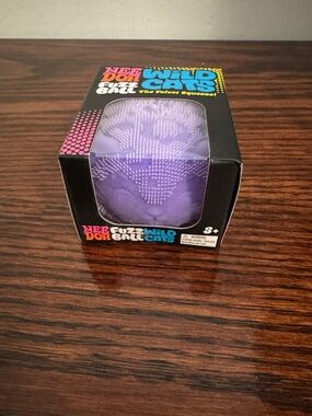 Nee Doh Fuzz Ball Wild Cats - Purple
